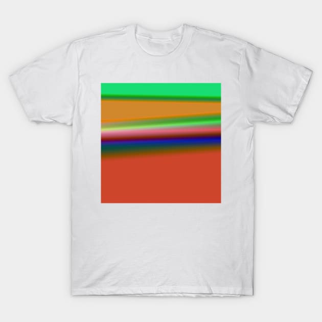 RED BLUE PINK GREEN ART T-Shirt by Artistic_st